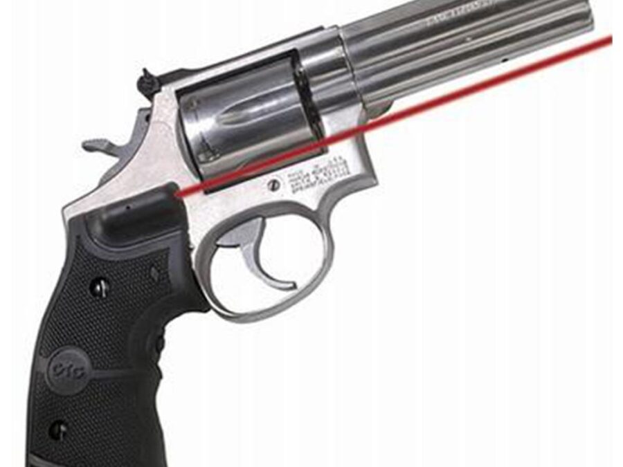 Crimson Trace Revolver Lasergrip S&W Round-Butt N-Frame