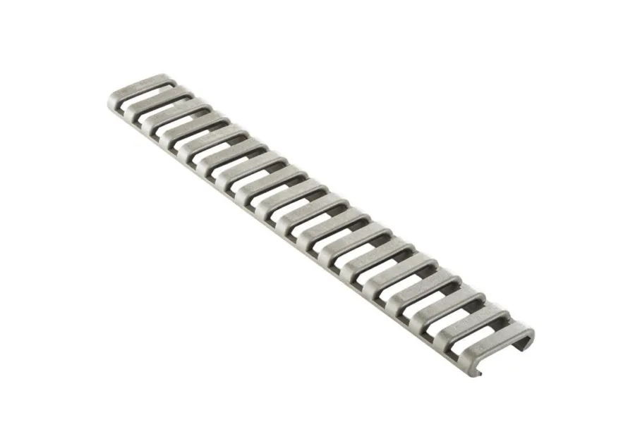 ERGO Grips 18 Slot Ladder LP Rail Cover - 3 Pack Olive Drab Green