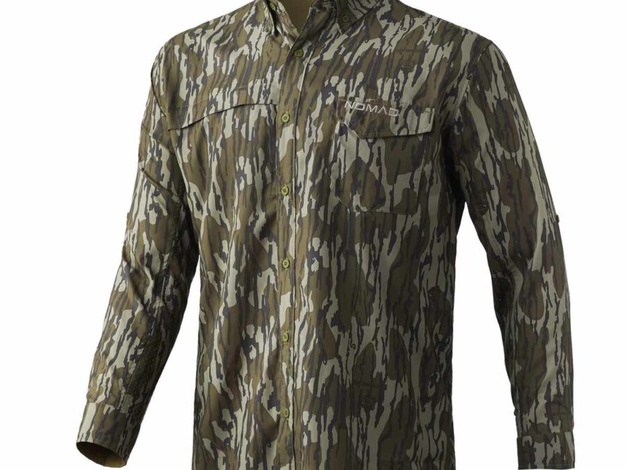 Nomad Stretch-Lite Long Sleeve Shirt Mossy Oak Bottomland 2XL