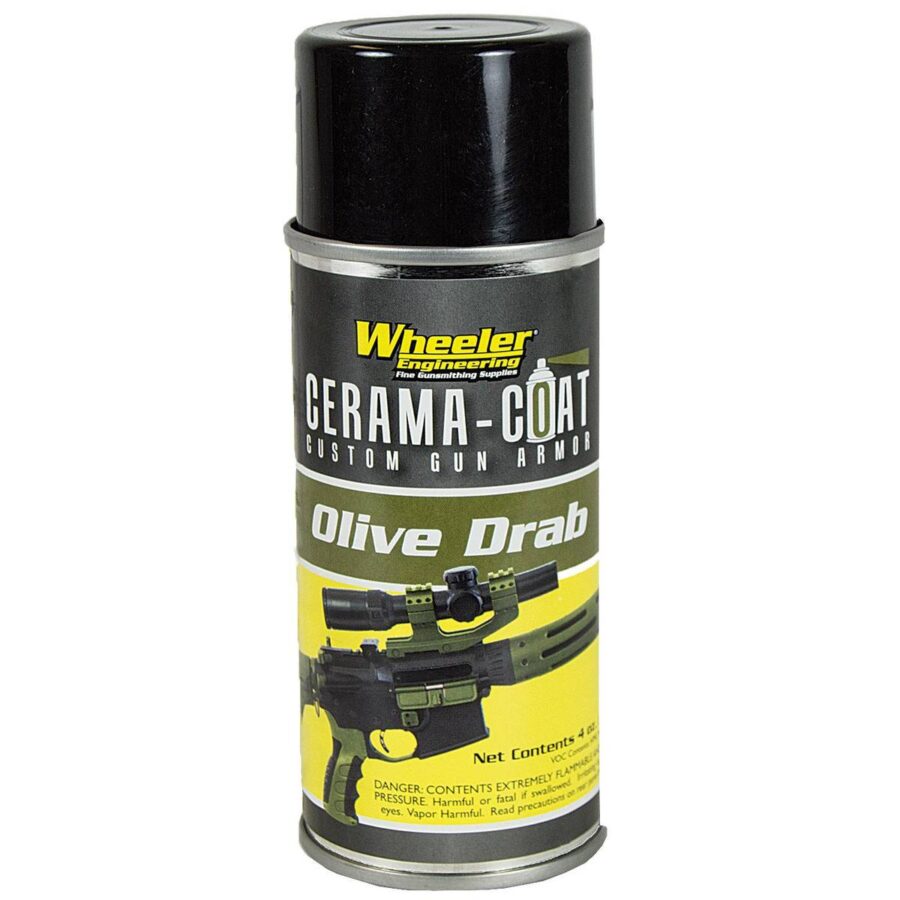 Wheeler Engineering Cerama-Coat Firearm Finish - Olive Drab 2oz.