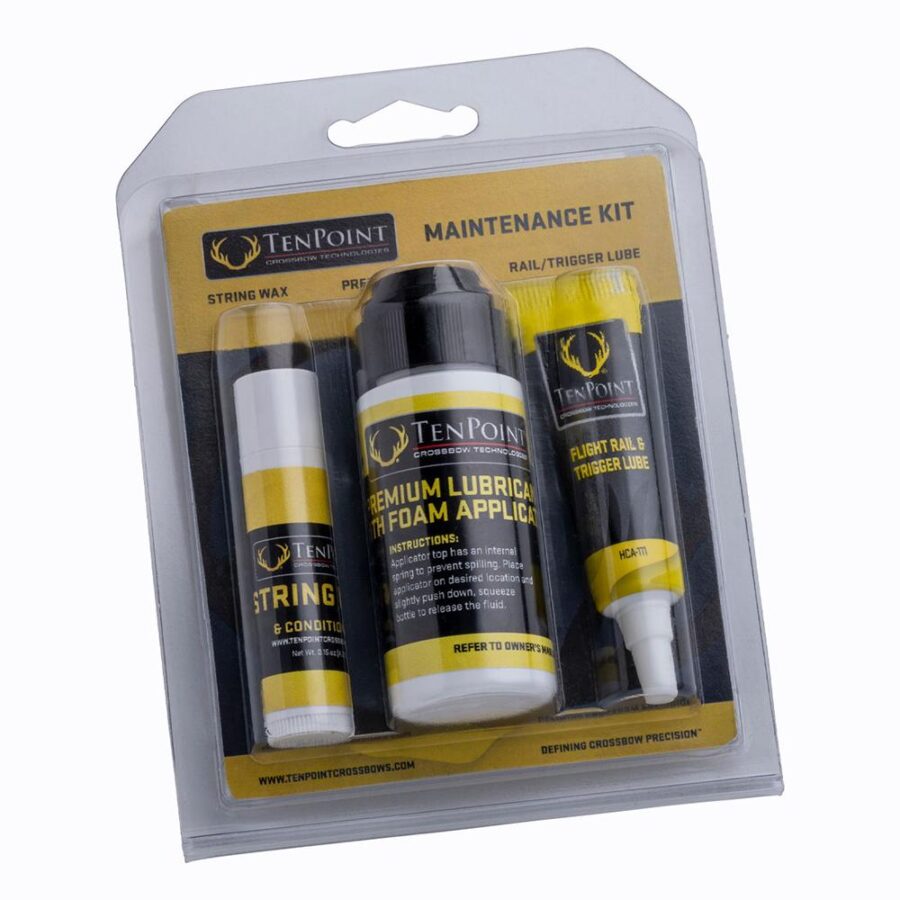 TenPoint Maintenance Kit with Lube Wax and Trigger Lube