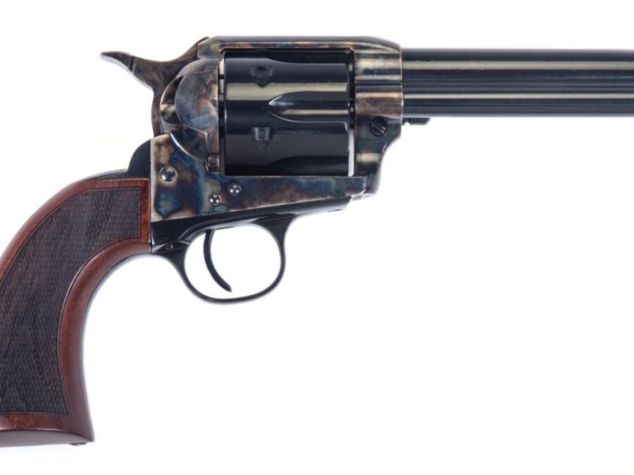 Taylor & Company Gunfighter Defender Handgun .45 Colt 6rd Capacity 4.75" Barrel Case Hardened Steel Frame