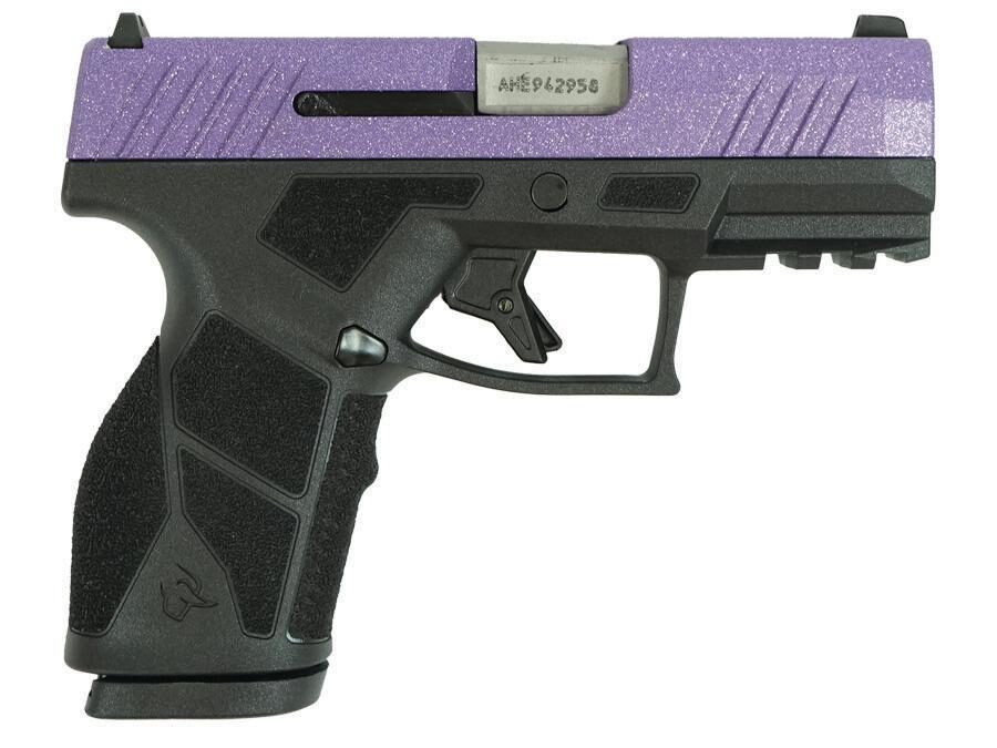 Taurus GX2 "Purple Sparkle" Handgun 9mm Luger 13rd Magazines (5) 3.38" Barrel Black Frame/Custom Slide