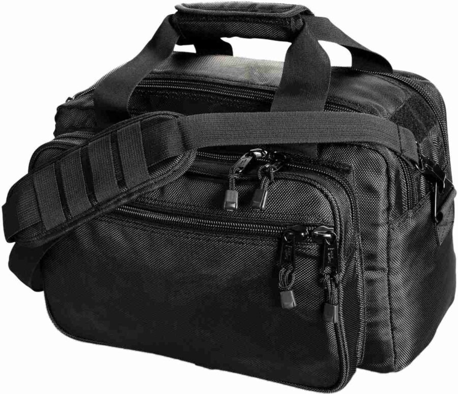Uncle Mike's Side-Armor Deluxe Range Bag - Black