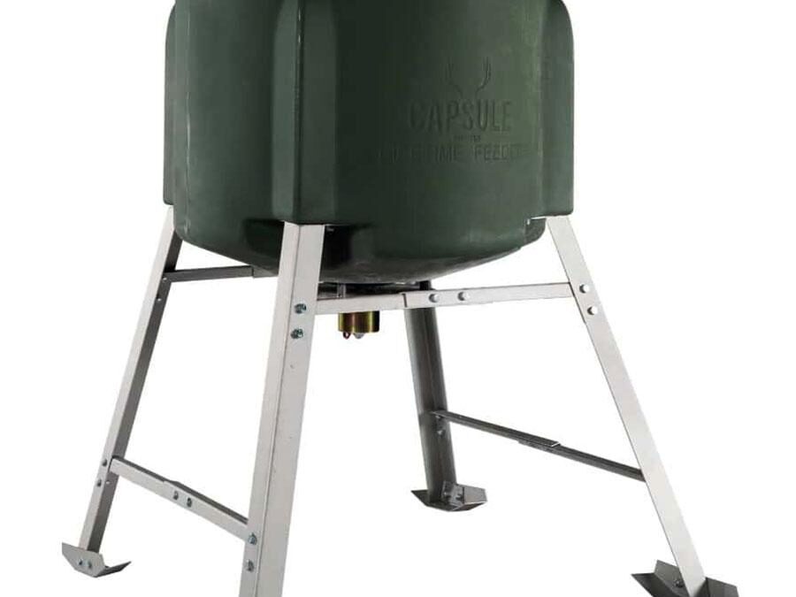 Gamekeeper Capsule Feeder 400 lb Feeder with Legs - MOTOR FREIGHT ONLY