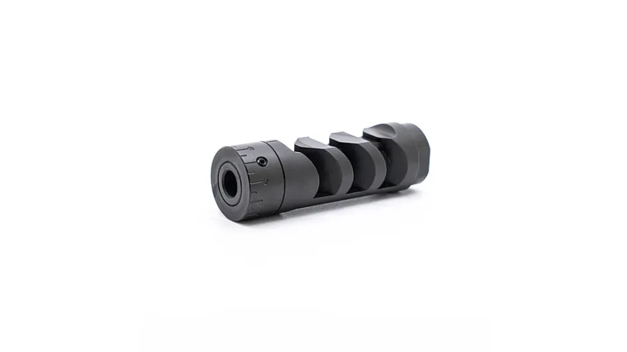 ARMASPEC HARMONICS-TUNER MUZZLE BRAKE .223/5.56   7/8" OD  1/2-28