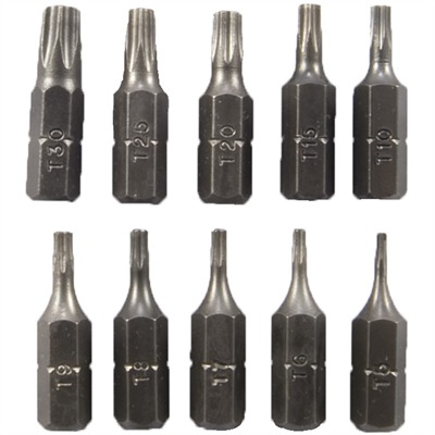 TORX BIT 10 PIECE SET