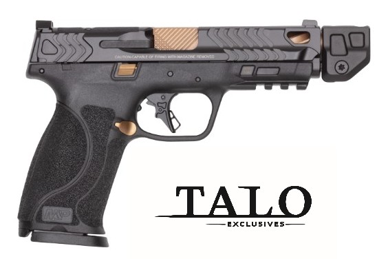 M&P9 M2.0 9mm 4.9" NTS Coppr/Blk 17&23 TALO