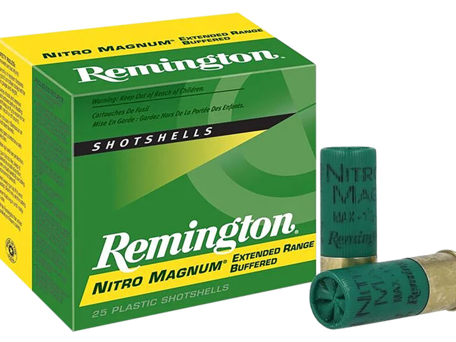 Remington Ammunition 20376 Nitro Magnum 12Gauge 3" 1 5/8oz 6Shot 25 Per Box/10 Case