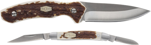 UNCLE HENRY KNIFE FIXED/FOLDER - COMBO GIFT TIN PROMO Q4 25'