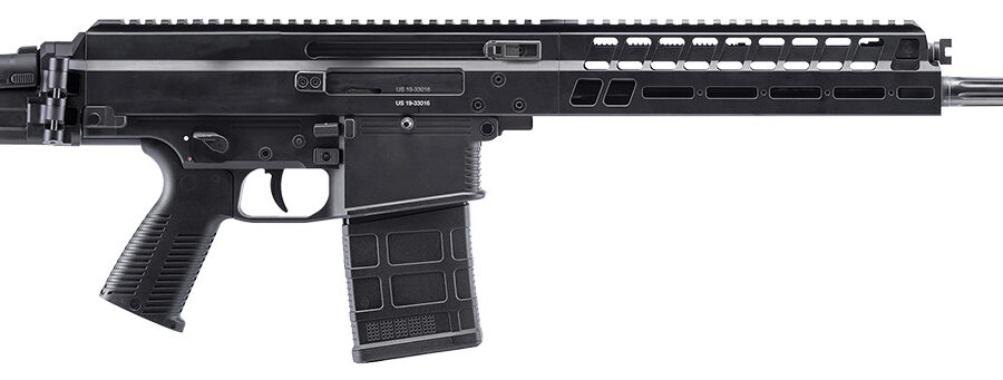 B&T Firearms BT361663RIFLE APC PRO DMR 308 Win 25+1 18.90" Fluted Barrel, Black, Adjustable Folding Stock, Polymer Grip, Flash Hider