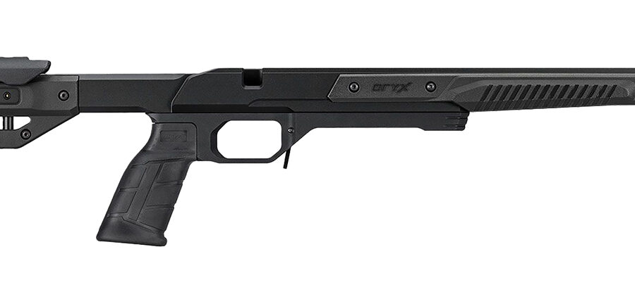 Mdt Sporting Goods Inc 104781BLK Oryx Rifle Chassis Black Aluminum Fits Ruger 10/22