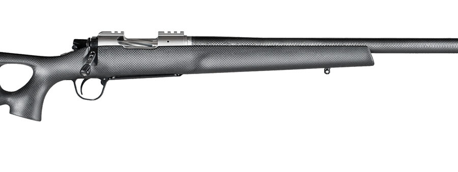 Christensen Arms 8010800405 Summit TI  6.5 Creedmoor 4+1 16.25" Carbon Fiber Threaded Barrel, Natural Titanium Drilled & Tapped Receiver, Black Carbon Fiber Thumbhole Stock