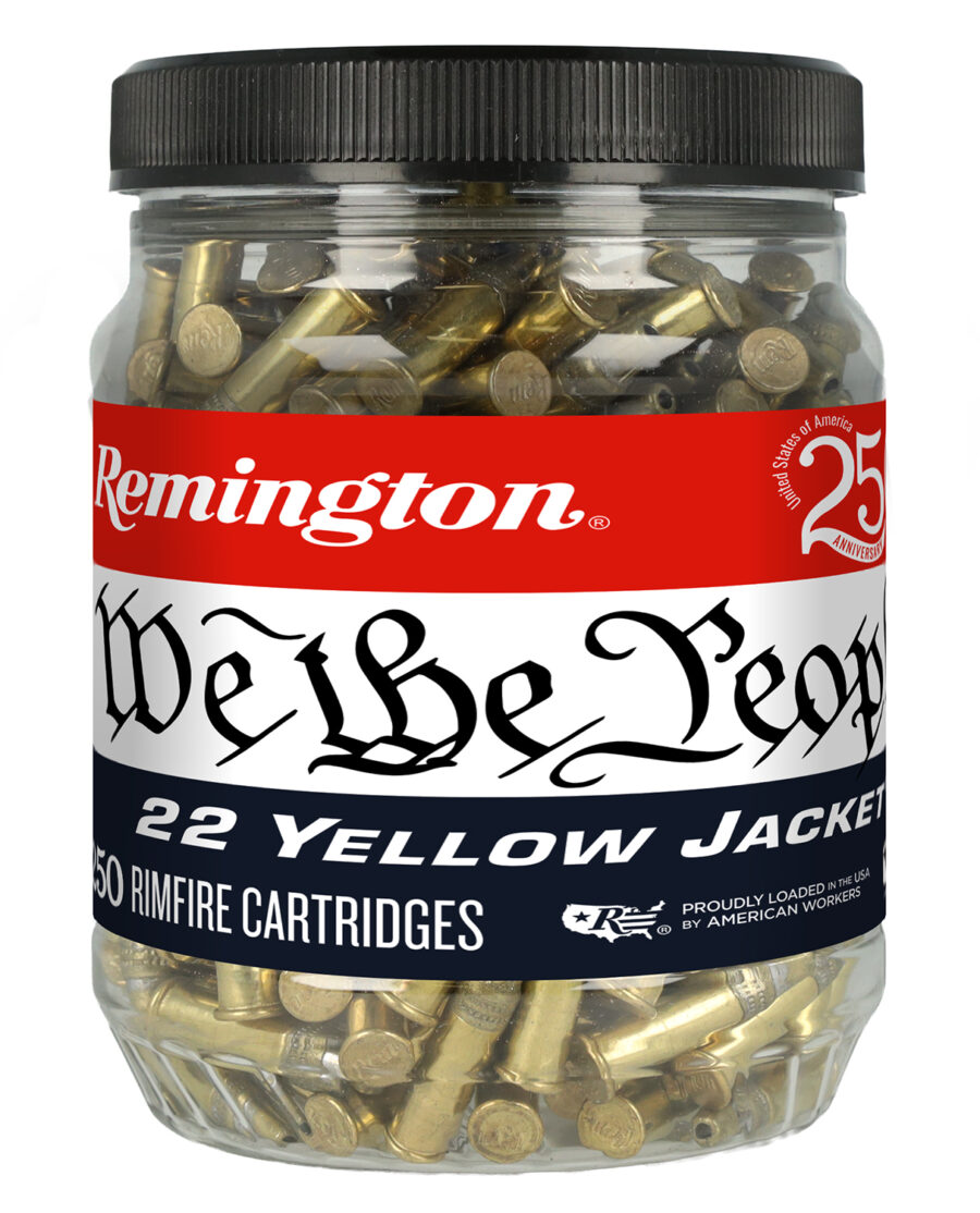 Remington Ammunition 21387 Yellow Jacket  22LR 33gr 250 Per Box/10 Case
