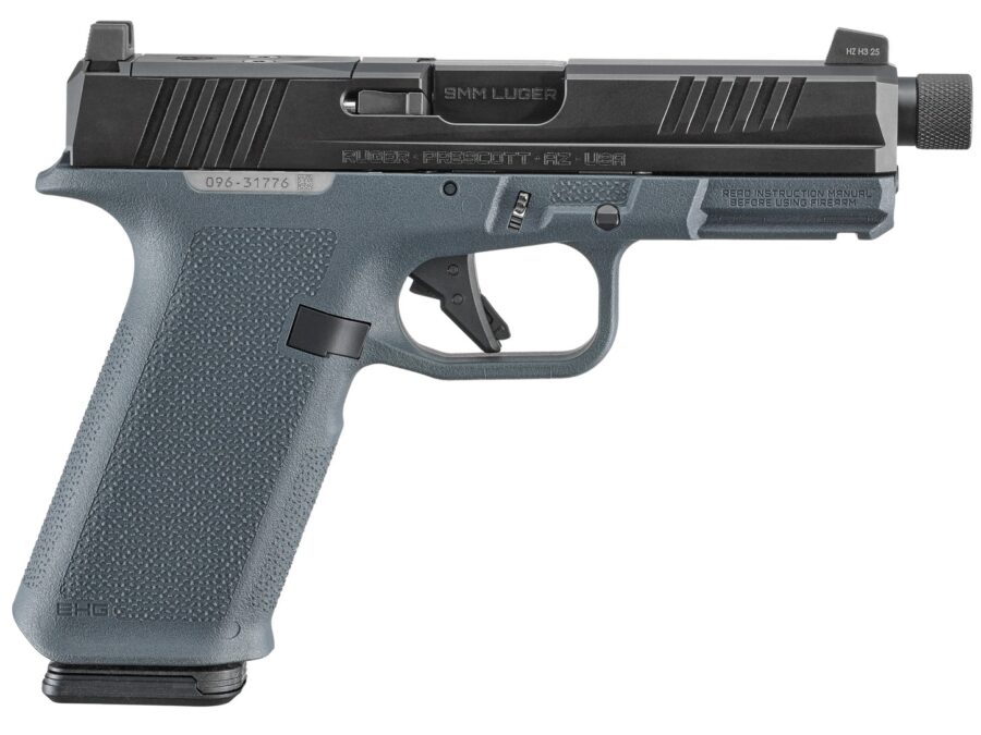 RUG 19447 RXM       9MM 4.5   TB STLTHGRY      17R