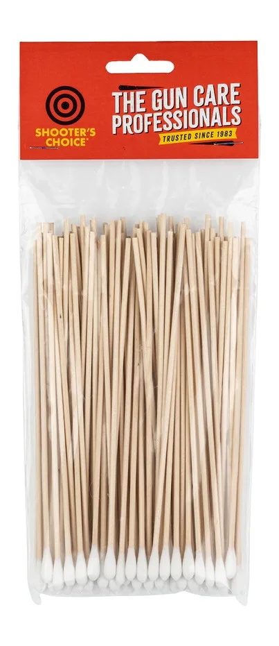 SHOOTERS SHF-241-100B GUN CLEANING SWABS     100PK
