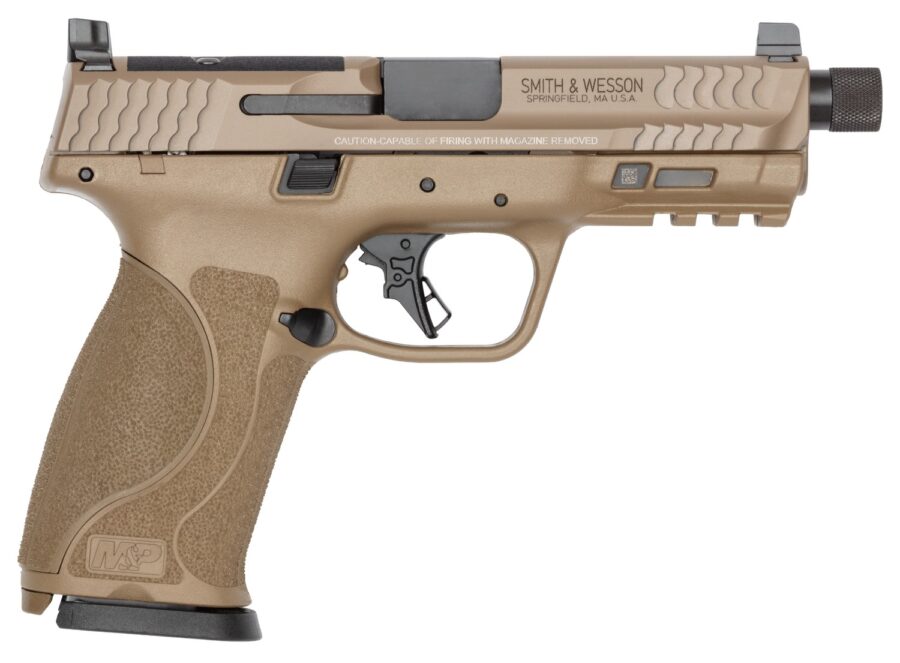 S&W M&P9 M2.0 14832 9MM 4.0" OR NTS TB FDE