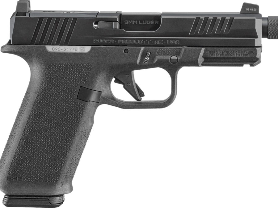 RUG RXM 9MM PST 4.5BLK TB 17R