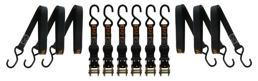 MUDDY MUD-DRS14-6PK   1"X14" DURABLE RATCHET STRAP