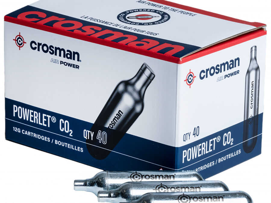 Crosman 23140 Powerlet CO2 12 Grams 40 Per Pkg
