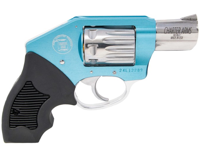 CHARTER ARMS THE WALKER 22 MAG 2IN BARREL 8RD BLUE/HI-POLISH ALUM FRAME SMALL COMPACT GRIP CONCEALED HAMMER 52371