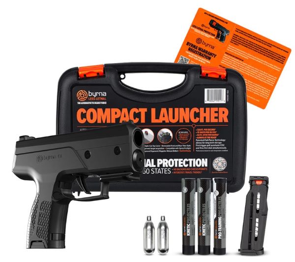 BYRNA CL UNIVERSAL KIT STEEL - GRAY W/2 MAGS & PROJTL 61 CAL