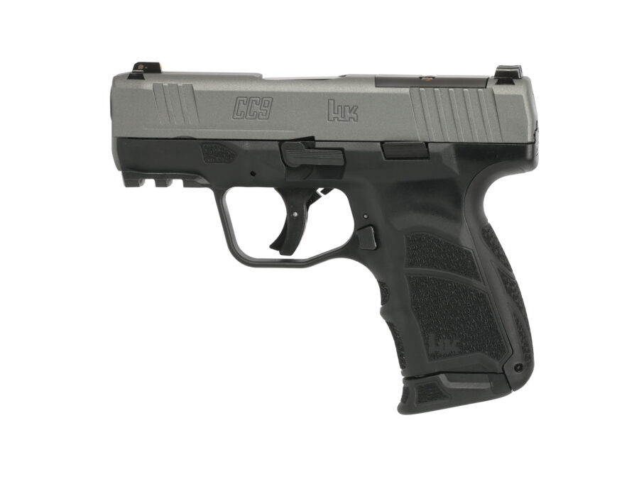 HECKLER AND KOCH (HK USA) CC9 9MM BLK/GREY 10+1 NS OR