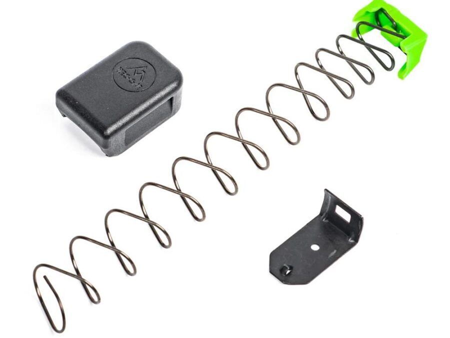 Mec-Gar ''Plus-2'' Adapter Set for Mec-Gar Magazines ONLY Full Size Glock 9mm Luger Full Size Magazines Black