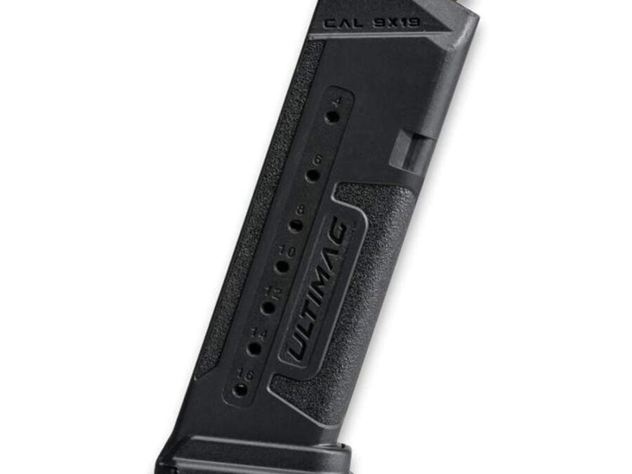 FAB Defense Ultimag 19 Handgun Magazine Black for Glock 19 9mm Luger 16/rd