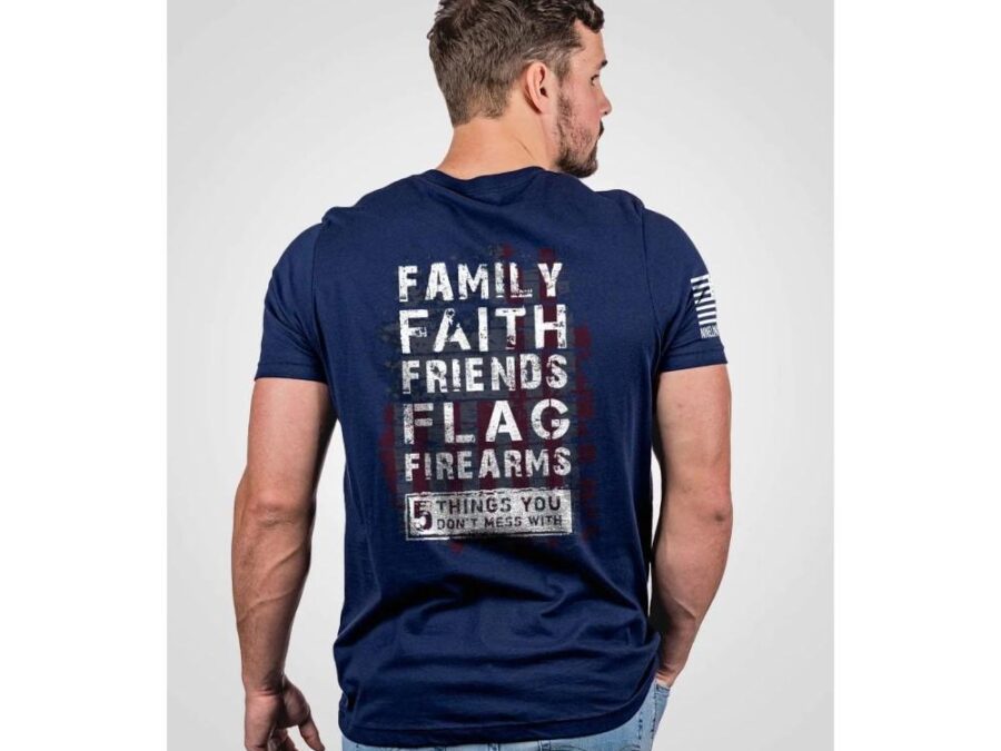 Nine Line 5 Things Short Sleeve Shirt Midnight Navy 2XL