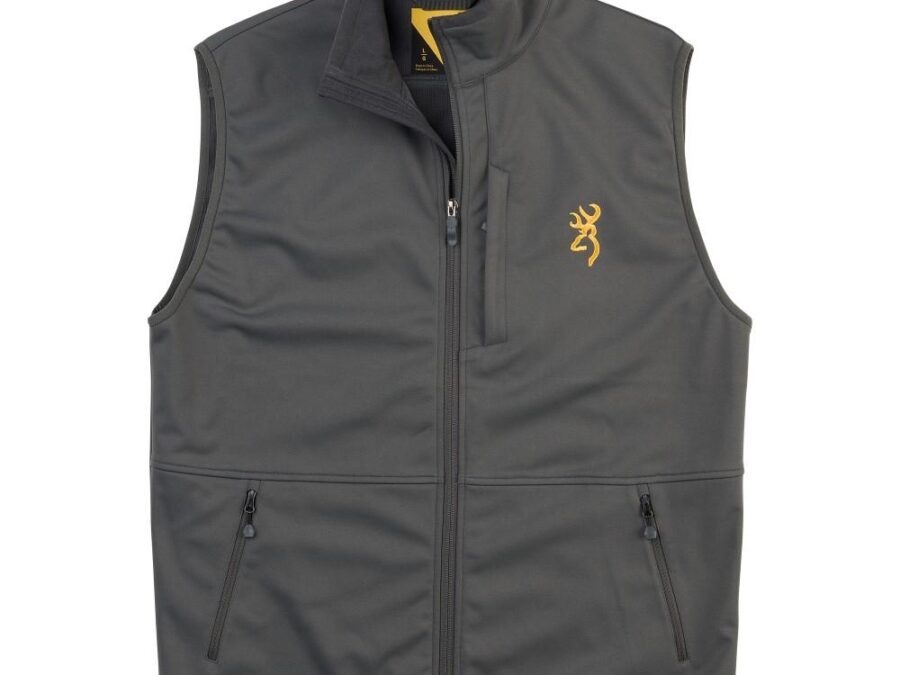 Browning Soft Shell Vest Carbon L