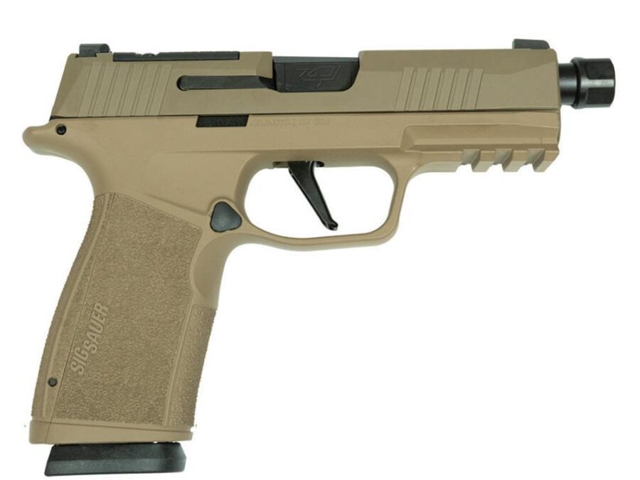 Sig Sauer P365 XMacro Handgun 9mm Luger 17rd Magazines (2) 3.7" Barrel Two Tone Tan TB