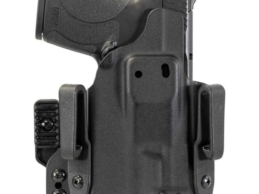 Mission First Tactical IWB Light Holster for S&W Shield 1.0/2.0/Plus TLR-6/TLR-6 HL/TLR-6 HL G Black Ambi