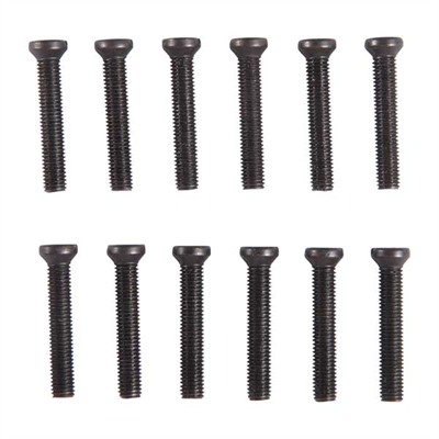 6-48X3/4'' WEAVER OVAL HEAD LONG SCREWS 12 PACK