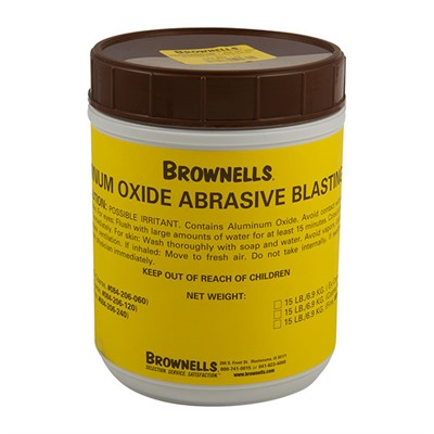 ALUMINUM OXIDE ABRASIVE BLASTING, COARSE, 120 GRIT, 6 LBS