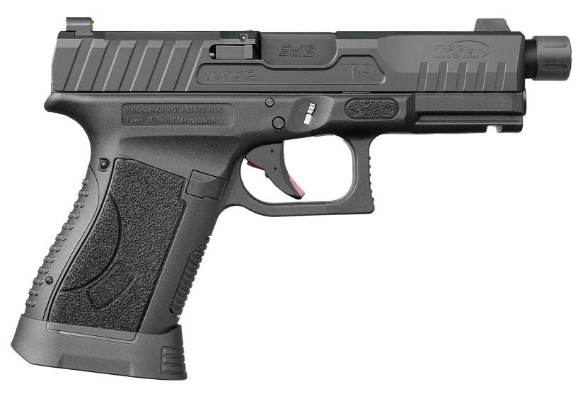 APOC Pro Pistol 9mm FS 4.0" Black 15-rd