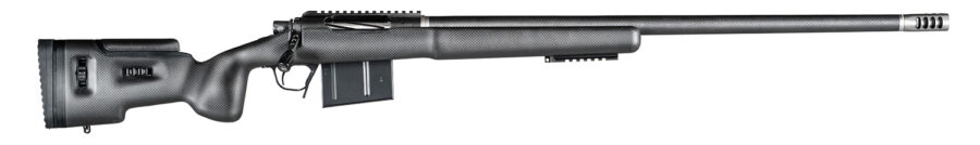 Christensen Arms CA10272285445 TFM Long Range Full Size 300 Win Mag 3+1, 26" Carbon Fiber Target Profile Barrel, Black Nitride Aluminum Receiver, Natural Carbon Fiber Fixed Long Range Stock