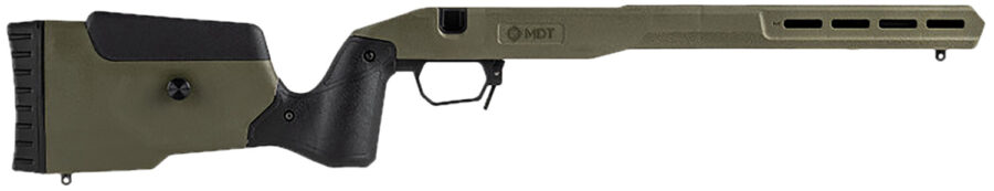 Mdt Sporting Goods Inc 105826ODG Chassis Field Stock OD Green/Black Fits Howa 1500 SA Right Hand