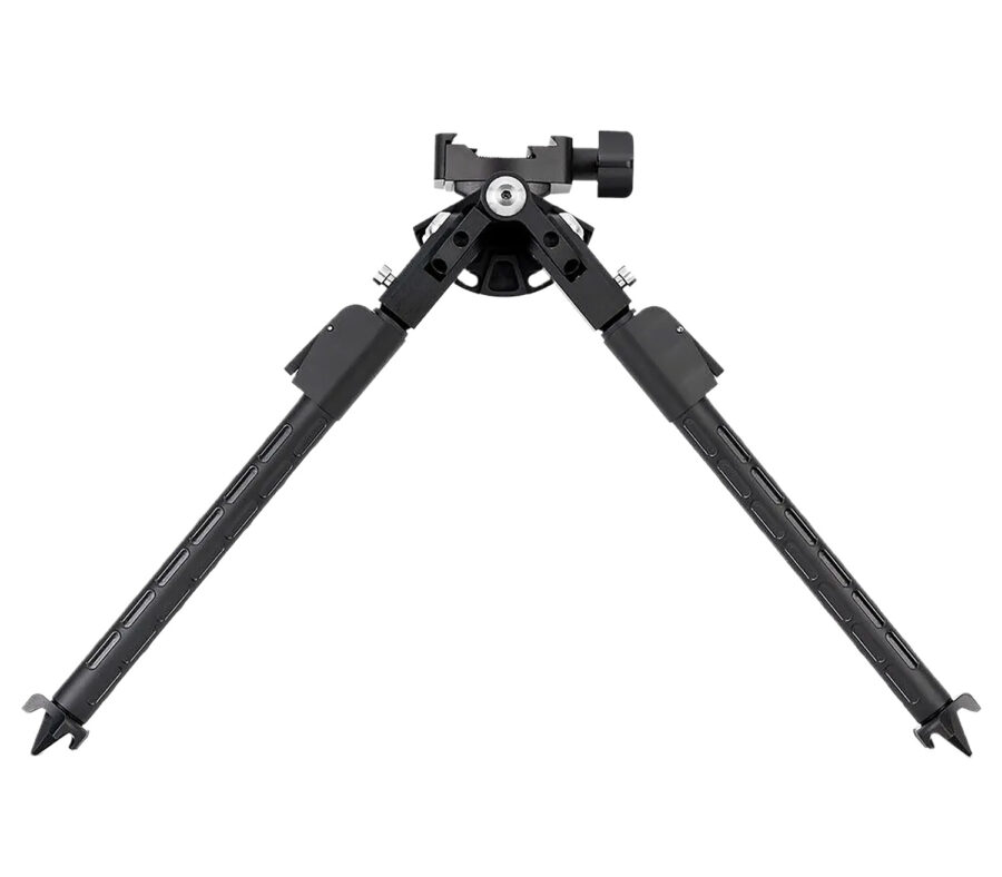 Mdt Sporting Goods Inc 106343BLK CKYE-POD Single Pull Bipod 9-15" High Black Anodized Aluminum