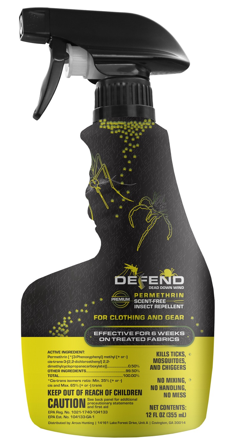 DEFEND 70015 PERMETHRIN CLOTHING SPRAY 12OZ