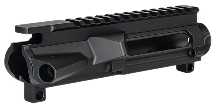 White Label Armory WLA-UPR-2001-01 Forged Upper Receiver  Aluminum Black Armor Cerakote For AR-15