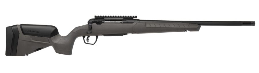 Savage Arms 32424 110 Trailblazer 7mm Rem Mag 3+1 22" Fluted Barrel, Flat Dark Gray Adj LOP Synthetic Stock, Right Hand