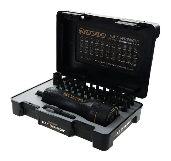 WHEELR 1237377 38-PIECE FAT WRENCH SCREWDRIVER SET