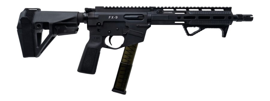 FREEDOM ORDNANCE FX9P10E-BLK  9MM 10"  SBA5 BRACE