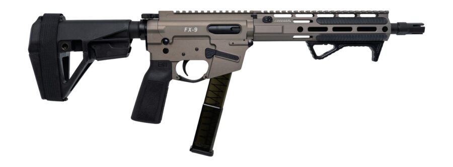 FREEDOM ORDNANCE FX9P10E-FDE 9MM 10" SBA5 BRACE