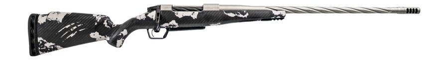 Fierce Firearms ROGSSX65PRC20TP Twisted Rogue XP 6.5 PRC 3+1 20" Tungsten Cerakote Spiral Fluted Threaded Stainless Steel Barrel, Drilled & Tapped Receiver, BiPod Rail Forend, Phantom Camo LR Negative