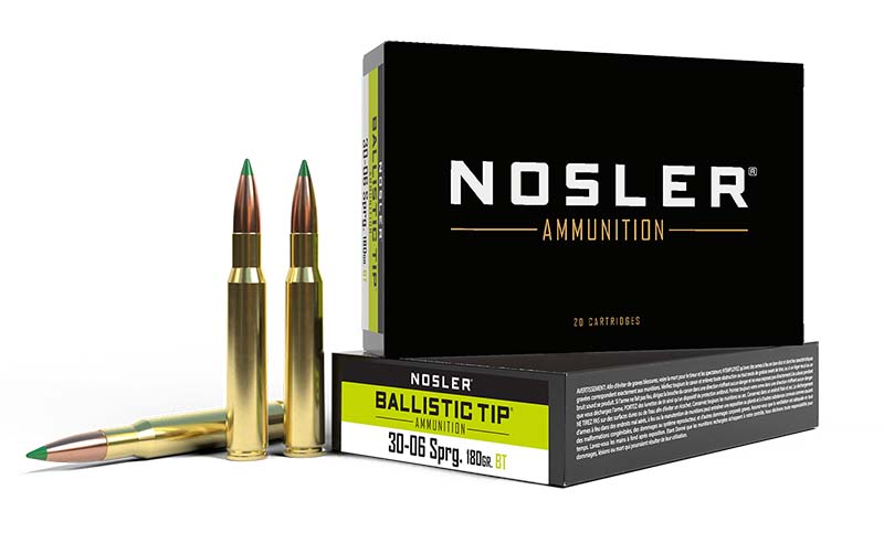 NOSLER BTA 30-06dSprg 180gr BTSP 20/bx