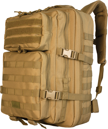 RED ROCK LARGE ASSAULT PACK - COYOTE W/ WEBBING