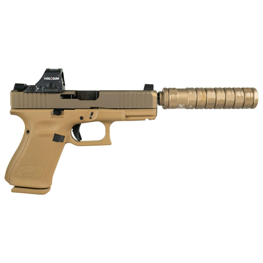 GLOCK 19V SHARK PUPPY 9MM 4.02IN BARREL 15RD FDE PV1950203SKPFDE