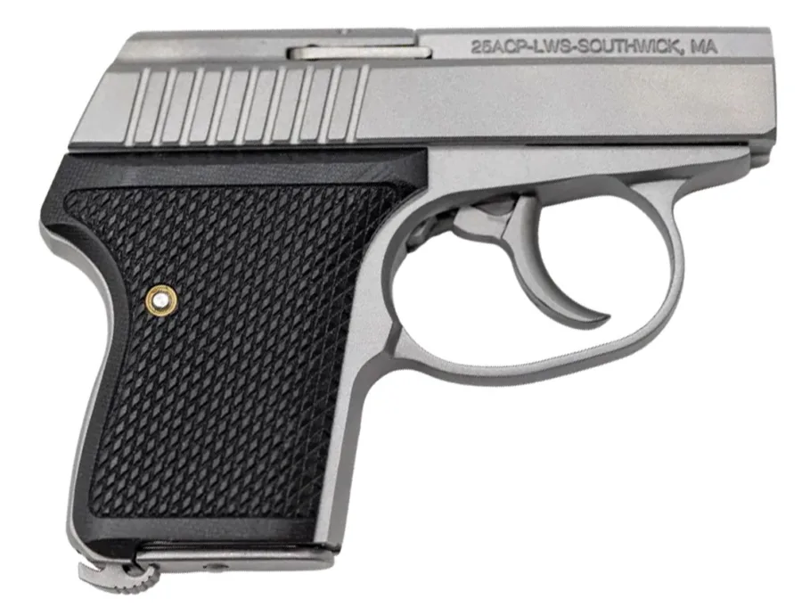 SEECAMP LWS-25 25 ACP 2IN BARREL MATTE SS  BLACK GRIPS  LWS-25-MATTE